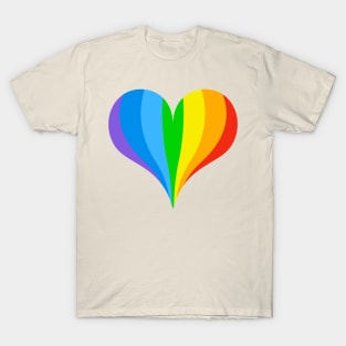 Rainbow Heart T-Shirt